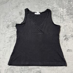 VTG Y2K Betty Blue‎ Crossover Tanktop Size M Retro Rave Grunge Goth